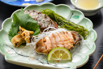 豪華プラン 伊勢海老&アワビ